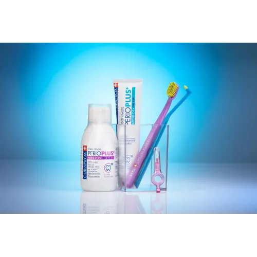 غسول الفم CURAPROX Perio PlusForte CHX 0,20- | 200 مل غسول الفم CURAPROX Perio PlusForte CHX 0,20- | 200 مل